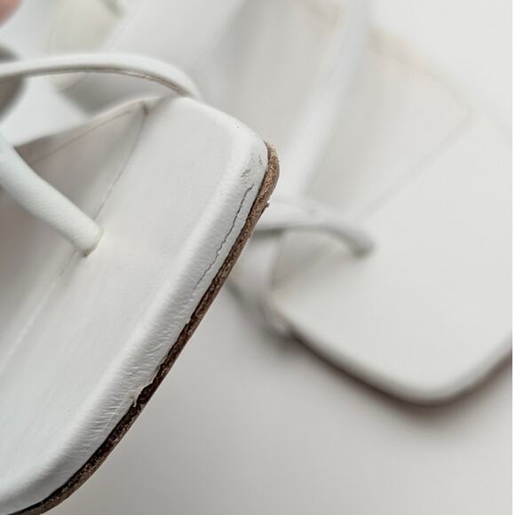 Veronica Beard Alanis Kitten Heel Slide Sandal Women's Coconut Size US9M EU40 - Picture 6 of 14